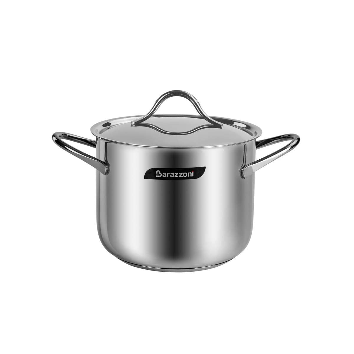 Barazzoni Bowl In Acciaio Inox 18/10 Con Coperchio E Base Silicone - Ø24 Cm X H14.5 Cm | Multiuso Per Cucina E Frigo - Foto 3