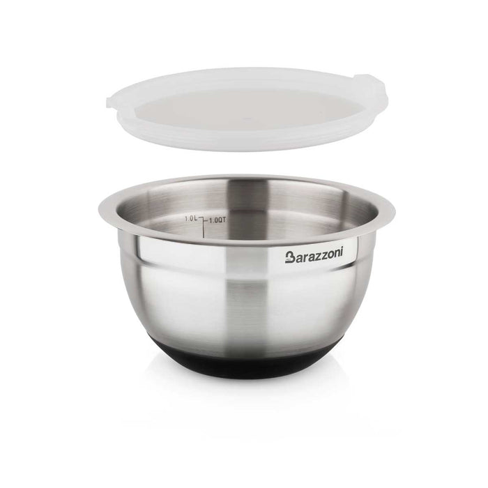 BARAZZONI Bowl Aisi 304 Cm 16X 9,6 C Coperchio - 810160016