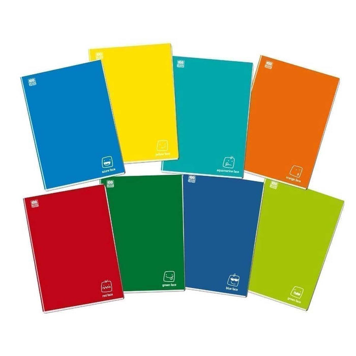 BLASETTI Maxi Quaderno A4 Colorface 100 Gr Righe Di Prima E Seconda Elementare Con Margine - 5905
