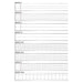 BLASETTI Maxi Quaderno A4 Colorface 100 Gr Righe Di Terza Elementare Con Margine - 5906