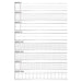 BLASETTI Quaderno A4 Spiralato One Color Pastello Rigo 5M - 7036