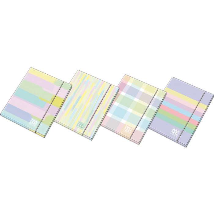 BLASETTI Cartelletta 3 Lembi Con Elastico Pastel - Fantasie Assortite - 7748