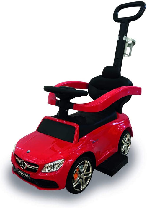 BIEMME Mercedes Push Car Rossa Auto Primipassi Cavalcabile