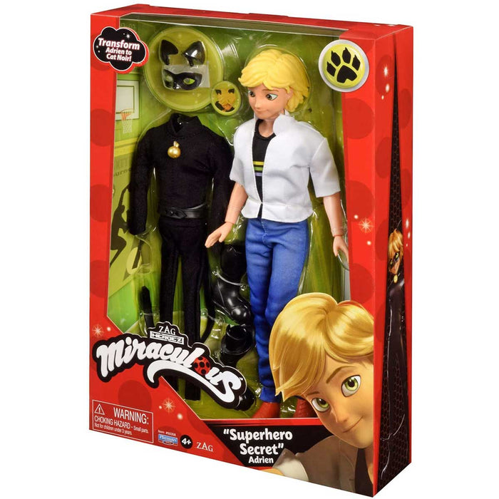 BANDAI Miraculous Doll 26Cm Adrien Doppio Vestito - T05893
