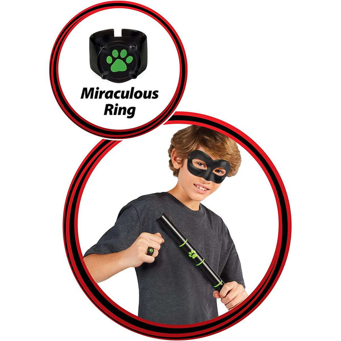 BANDAI Miraculous Set Trasformazione Chat Noir - T05895