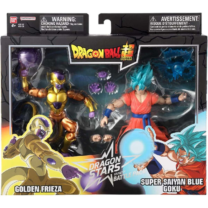 BANDAI Dragon Ball Personaggio Blue Goku Vs Golden Frieza - T09520
