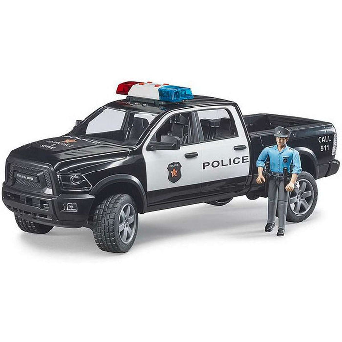 BRUDER Ram 2500 Polizia Con Poliziotto - 02505