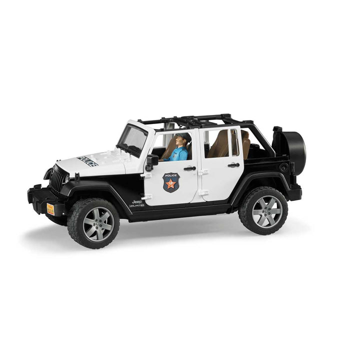 BRUDER Jeep Wrangler Rubicon Polizia - 02526
