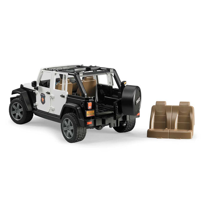 BRUDER Jeep Wrangler Rubicon Polizia - 02526