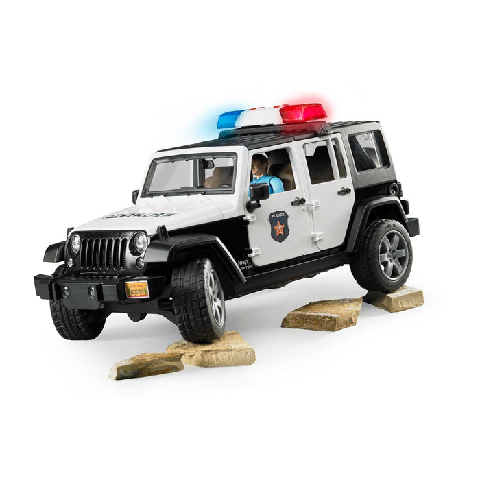 BRUDER Jeep Wrangler Rubicon Polizia - 02526