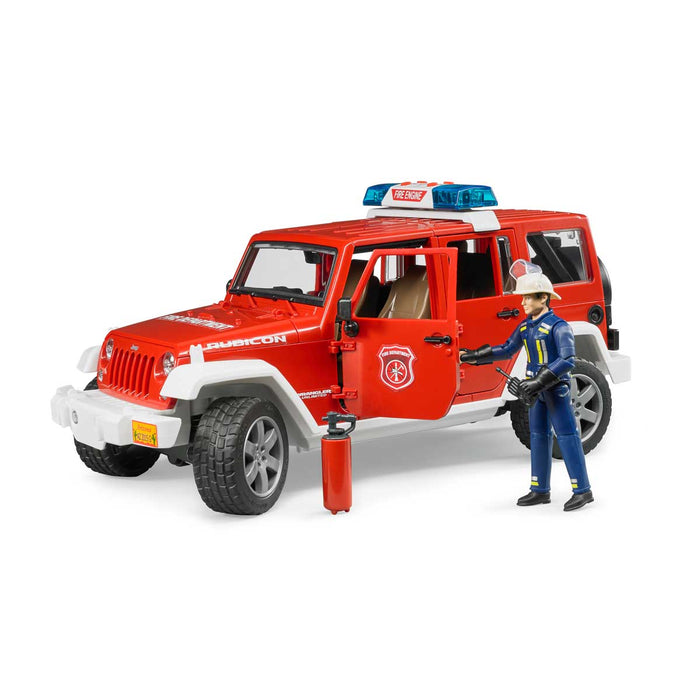 BRUDER Jeep Wrangler Pompieri Luci E Suoni - 02528