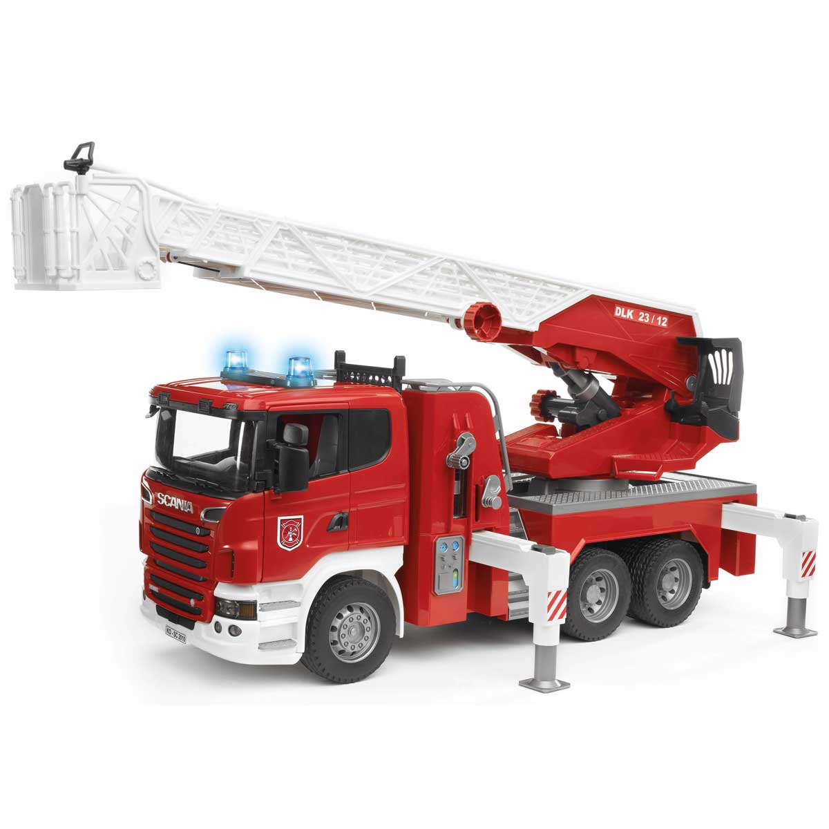 BRUDER Camion Scania Pompieri Con Scala 03590 — Mornati Paglia