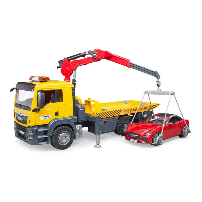 BRUDER Man Tgs Carro Attrezzi Con Auto - 03750