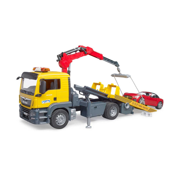 BRUDER Man Tgs Carro Attrezzi Con Auto - 03750