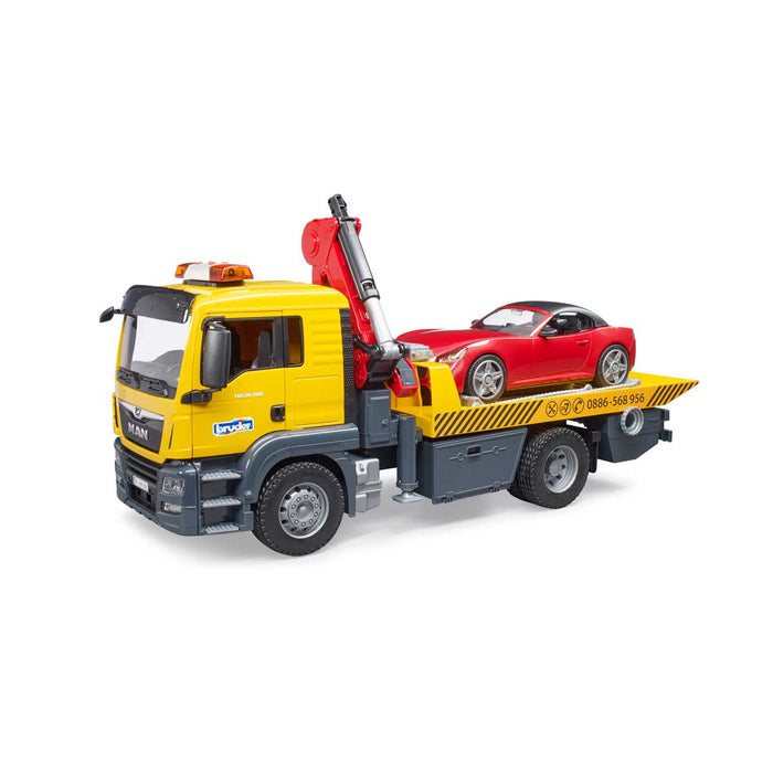 BRUDER Man Tgs Carro Attrezzi Con Auto - 03750