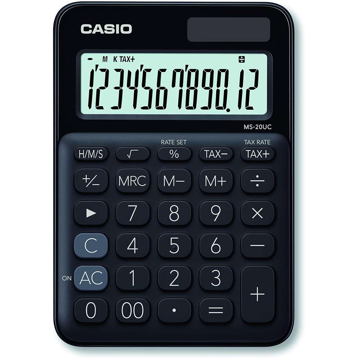 Calcolatrice Da Tavolo Rebell RE-PANTHER 8 - Display 8 Cifre, Nero