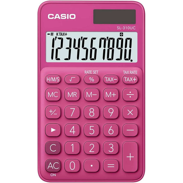 CASIO Calcolatrice Tascabile Rosso - SL310UCRD