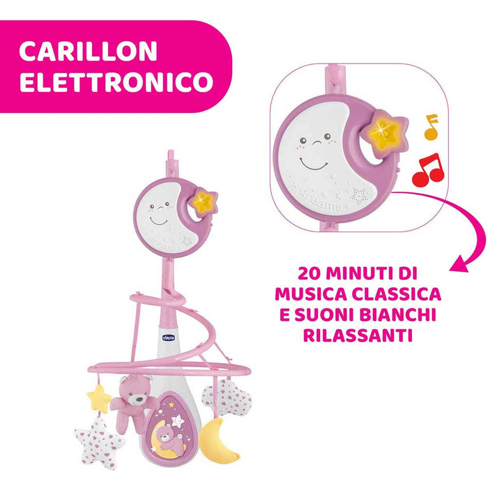 CHICCO Next2Dreams Giostrina Rosa - 000076271