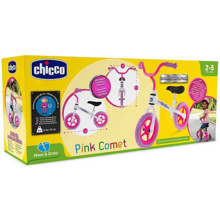 CHICCO Balance Bike Pink Comet Colore Bianca - 0001716030000