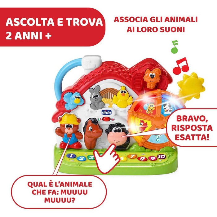 Versi Animali Fattoria Fattoria Parlante Fisher Price CHICCO Nuova