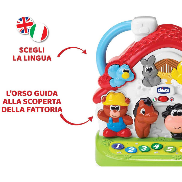 Giocattolo Cucina Parlante Chicco Parlante Bilingue Nuova Fattoria