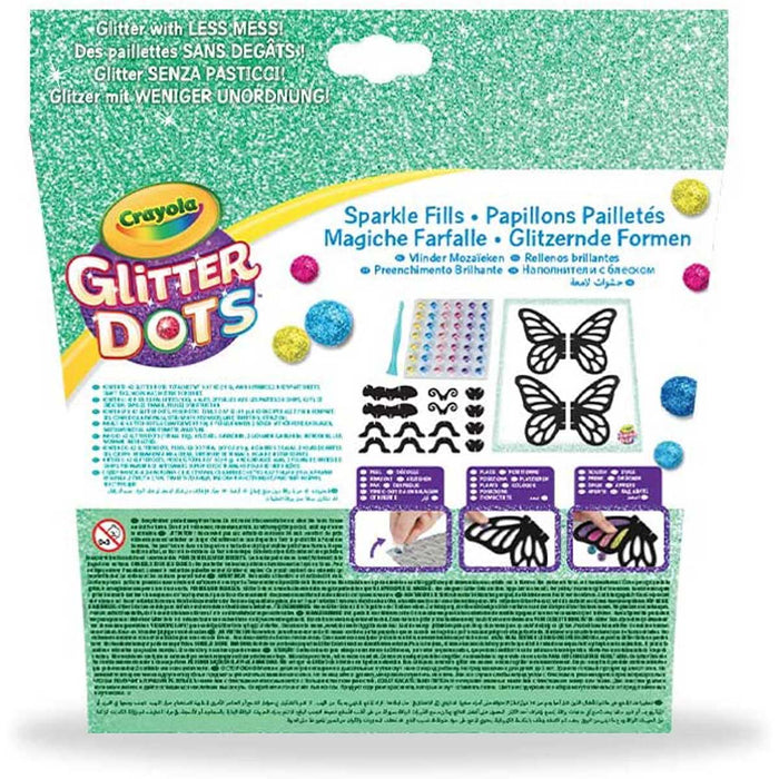CRAYOLA - Glitter Dots Magiche Farfalle - 04-1083