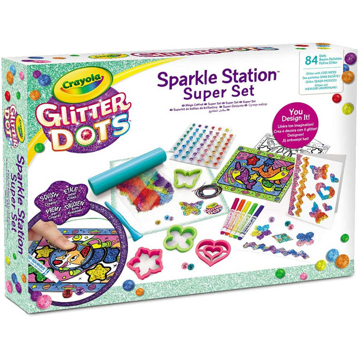 CRAYOLA Glitter Dots Sparkle Station Super Set - 25-1085