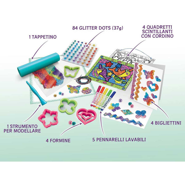 CRAYOLA Glitter Dots Sparkle Station Super Set - 25-1085