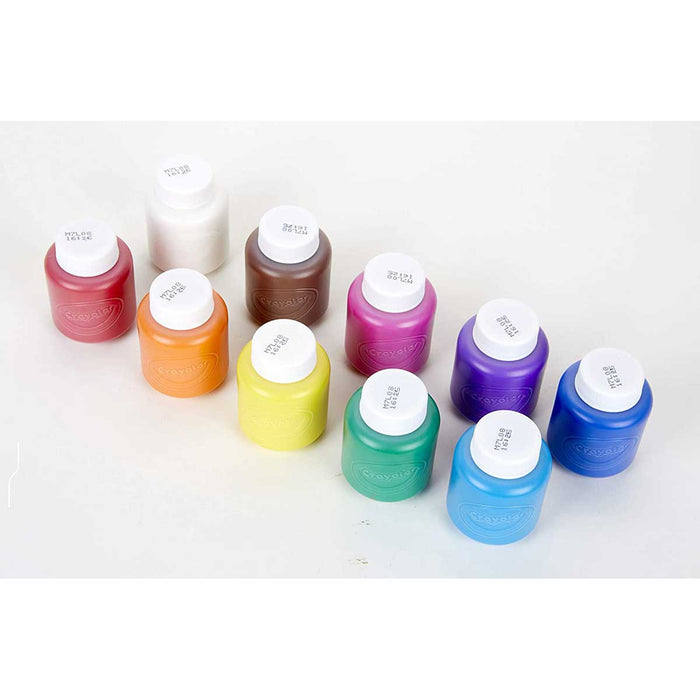 CRAYOLA Lavabilissimi - 10 Tempere lavabili - 54-1205