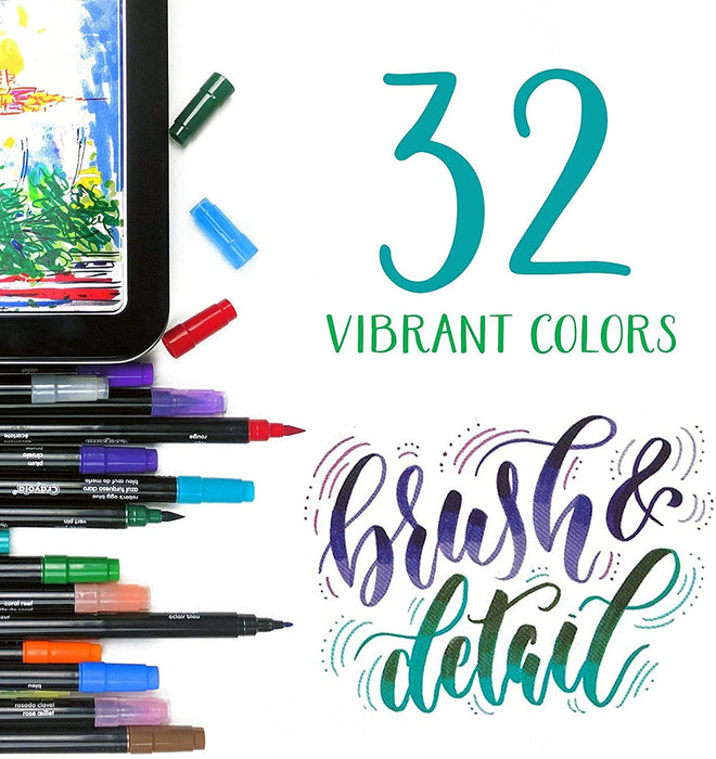 CRAYOLA Set 16 Pennarelli Doppia Punta Signature Lettering - 58-6501