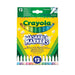 CRAYOLA - 12 Pennarelli punta fine super lavabili - 58-6671