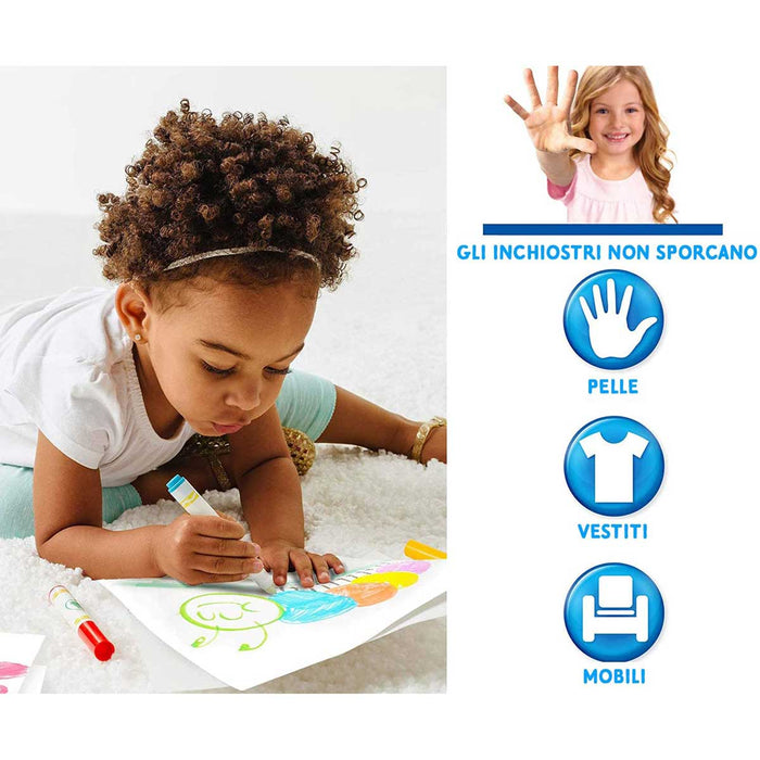 CRAYOLA 10 Mini Pennarelli Color Wonder - 75-2570