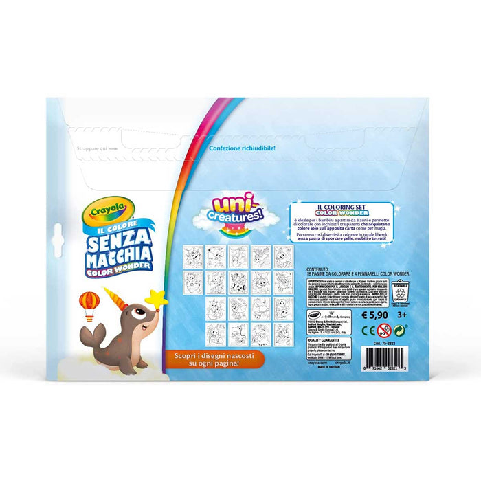 CRAYOLA Coloring Set Color Wonder Unicreatures - 75-2821