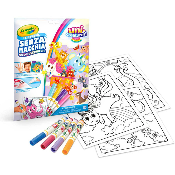 CRAYOLA Coloring Set Color Wonder Unicreatures - 75-2821