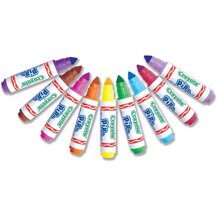 CRAYOLA Mini Pennarelli Lavabili - 14 Colori Punta Grossa Per Bambini - Foto 10