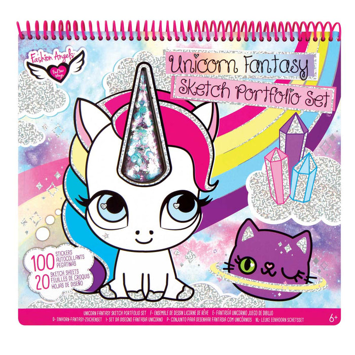 CRAYOLA CREATIONS- Fantasia Unicorno Super Album da disegno - F12203