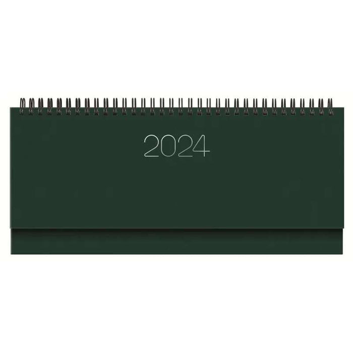CASTELLI Agenda Planning Settimanale 2024 Gommato Verde 10,5 X 29,8 Cm - R-24-0023000404C