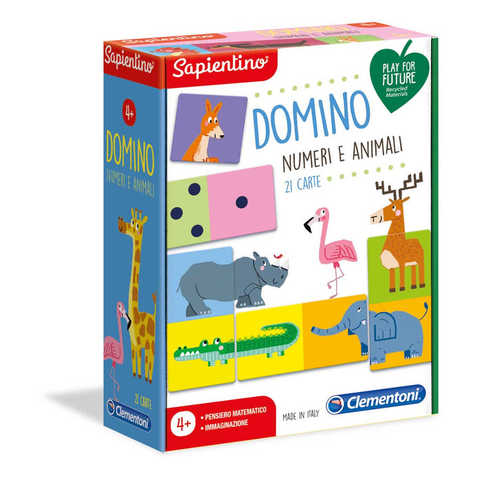 CLEMENTONI Domino Numeri E Animali - 16121