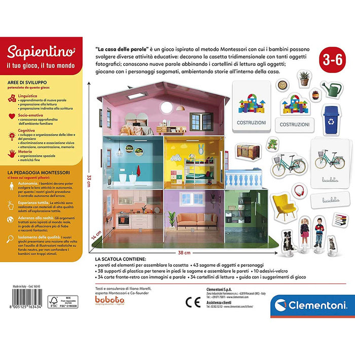 CLEMENTONI Montessori La Casa Delle Parole - 16343