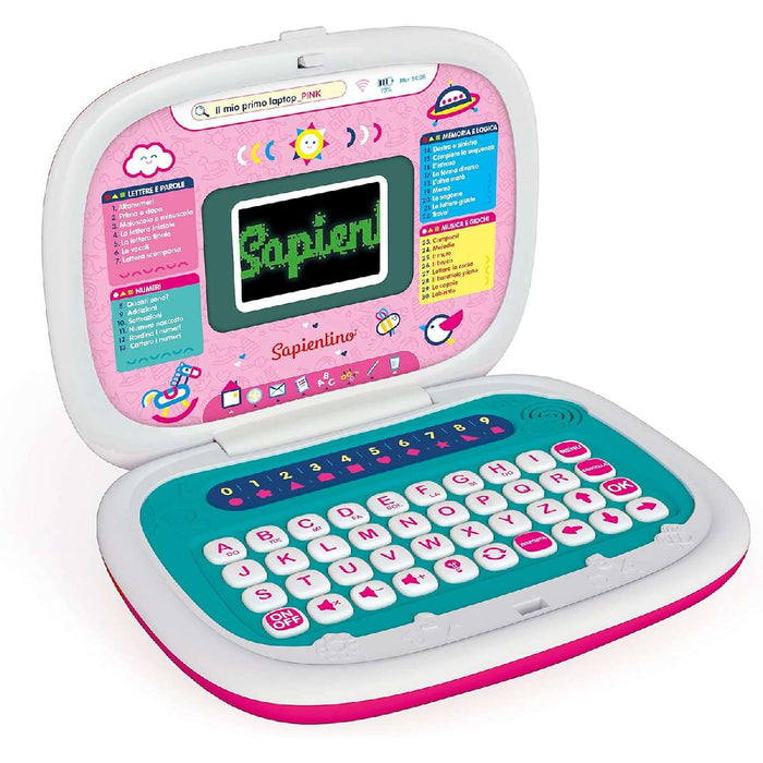 CLEMENTONI Il Mio Primo Computer Laptop Pink - 16403