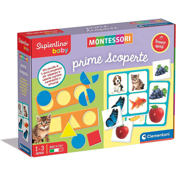 CLEMENTONI Sapientino Baby Montessori - Prime Scoperte - 16421