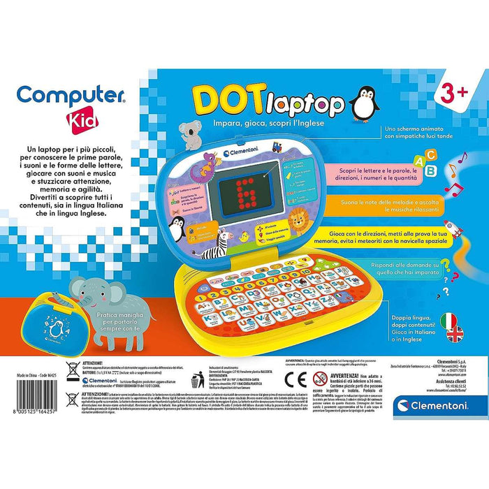 CLEMENTONI Dot Primo Laptop Computer Kid - 16425