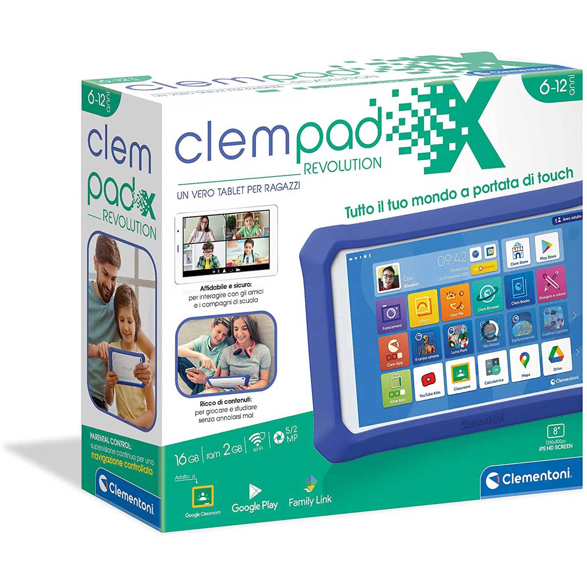 CLEMENTONI Clempad X Evolution 16628 — Mornati Paglia