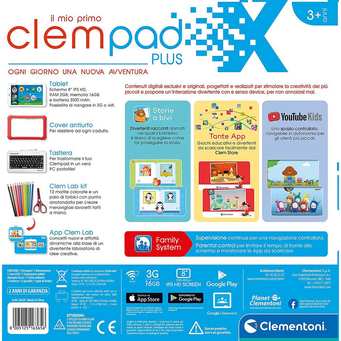 CLEMENTONI My First Clempad X 8 Plus - 16629