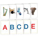 CLEMENTONI Montessori Carte Alfabeto Tattile - 16723