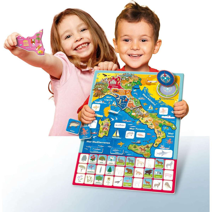 CLEMENTONI Geo Puzzle Magnetico Italia - 16751