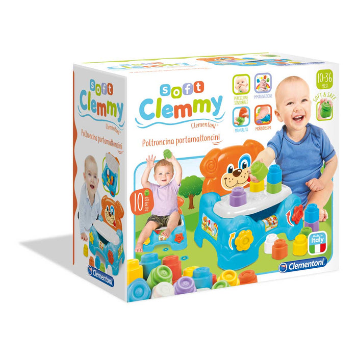 CLEMENTONI Poltroncina Porta Mattoncini - 17080