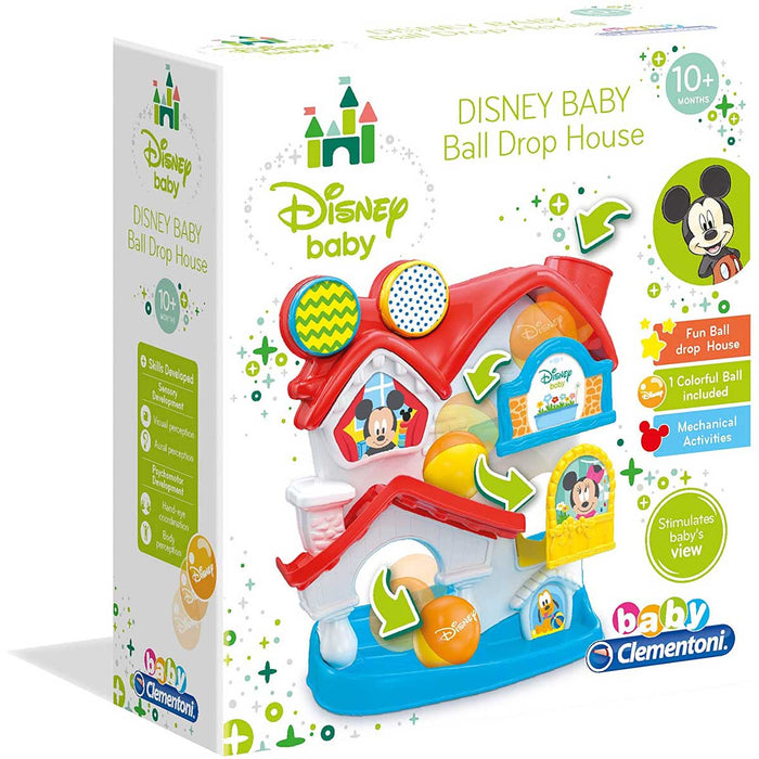 CLEMENTONI Baby Mickey Ball Drop House - 17204