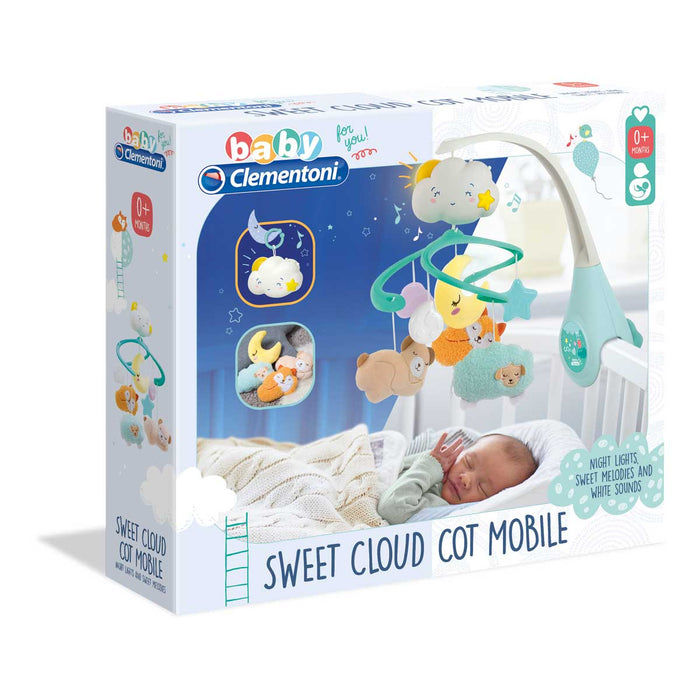 CLEMENTONI Baby Sweet Cloud Cot Mobile - 17279