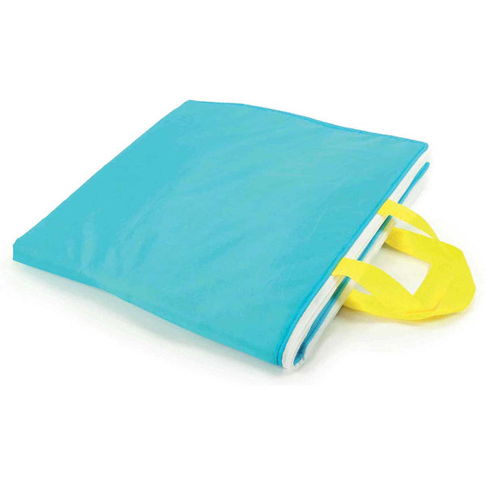 Tappeto Acqua Gonfiabile XXL Per Neonati 95x76cm - Giocattolo Sensoriale Con Animali Marini, Ideale Per Tummy Time - Foto 7